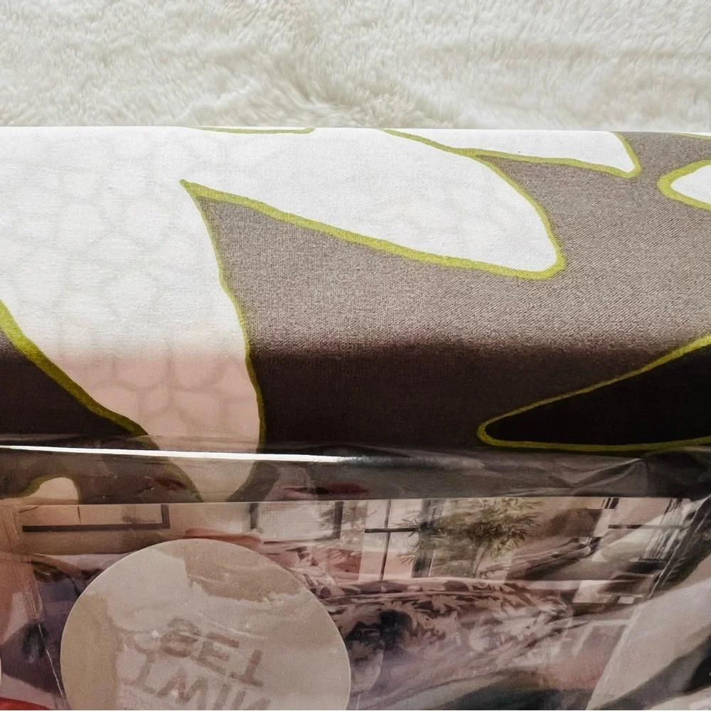 NWT notNeutral Ginger Lily Twin Duvet Cover Set – Modern Floral, 2-Piece, Cotton
